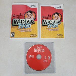Margot's Word Brain (Nintendo Wii, 2008) COMPLETE